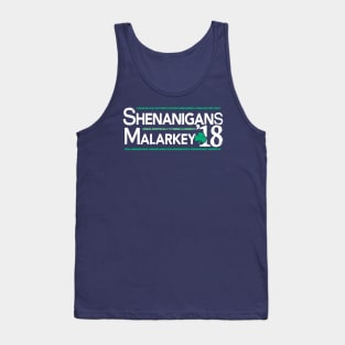 Shenanigans and Malarkey 2018 St Patrick's Day Tank Top